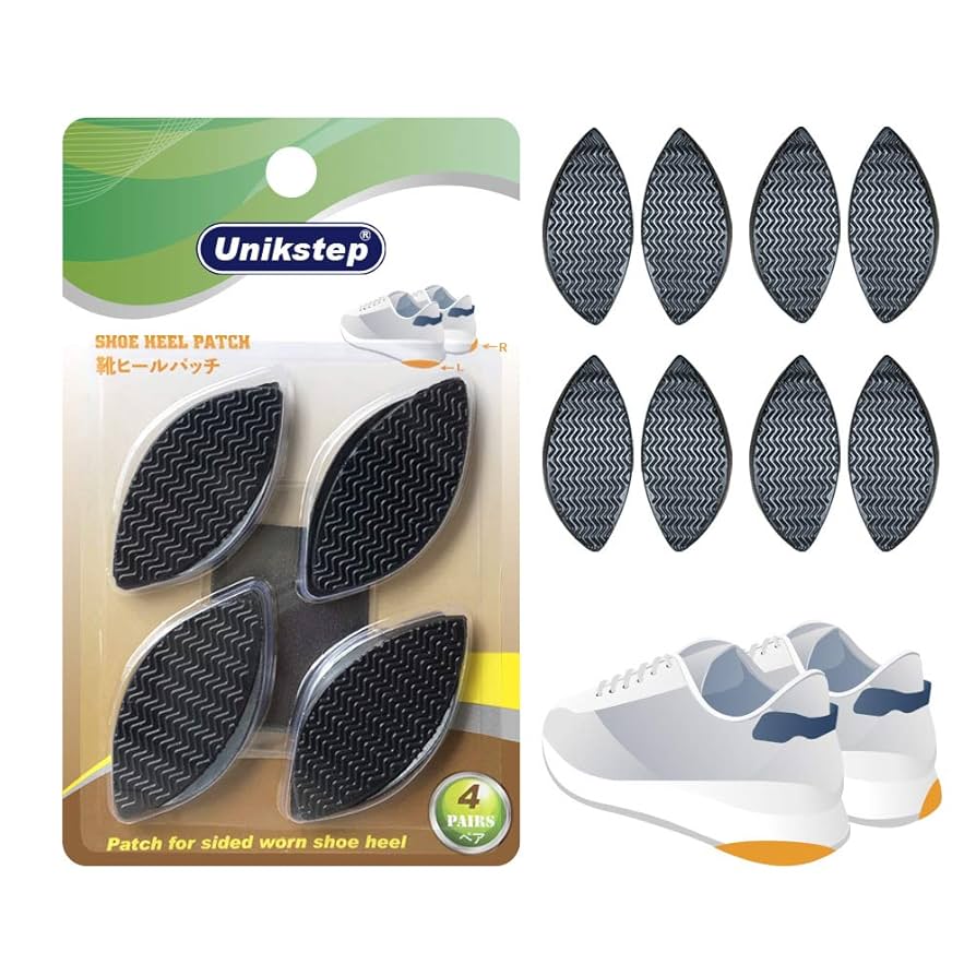 Amazon.com: Unikstep 4 Pairs Shoe Heel Repair Plates Taps